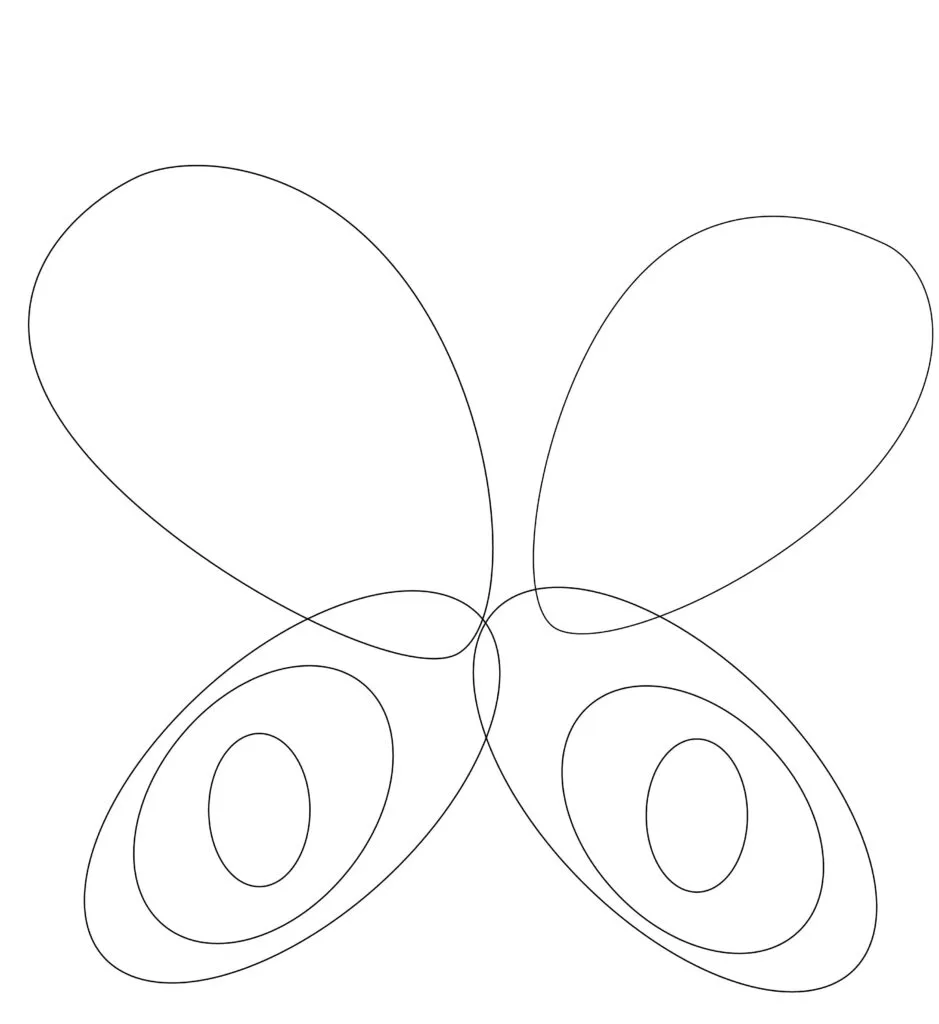 How to draw a buterfly 2 How to draw a butterfly - 2