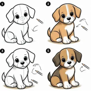 Read more about the article How to Draw a Puppy