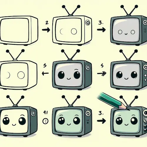 You are currently viewing How to Draw a Television: Step-by-Step Guide for Realistic TV Art