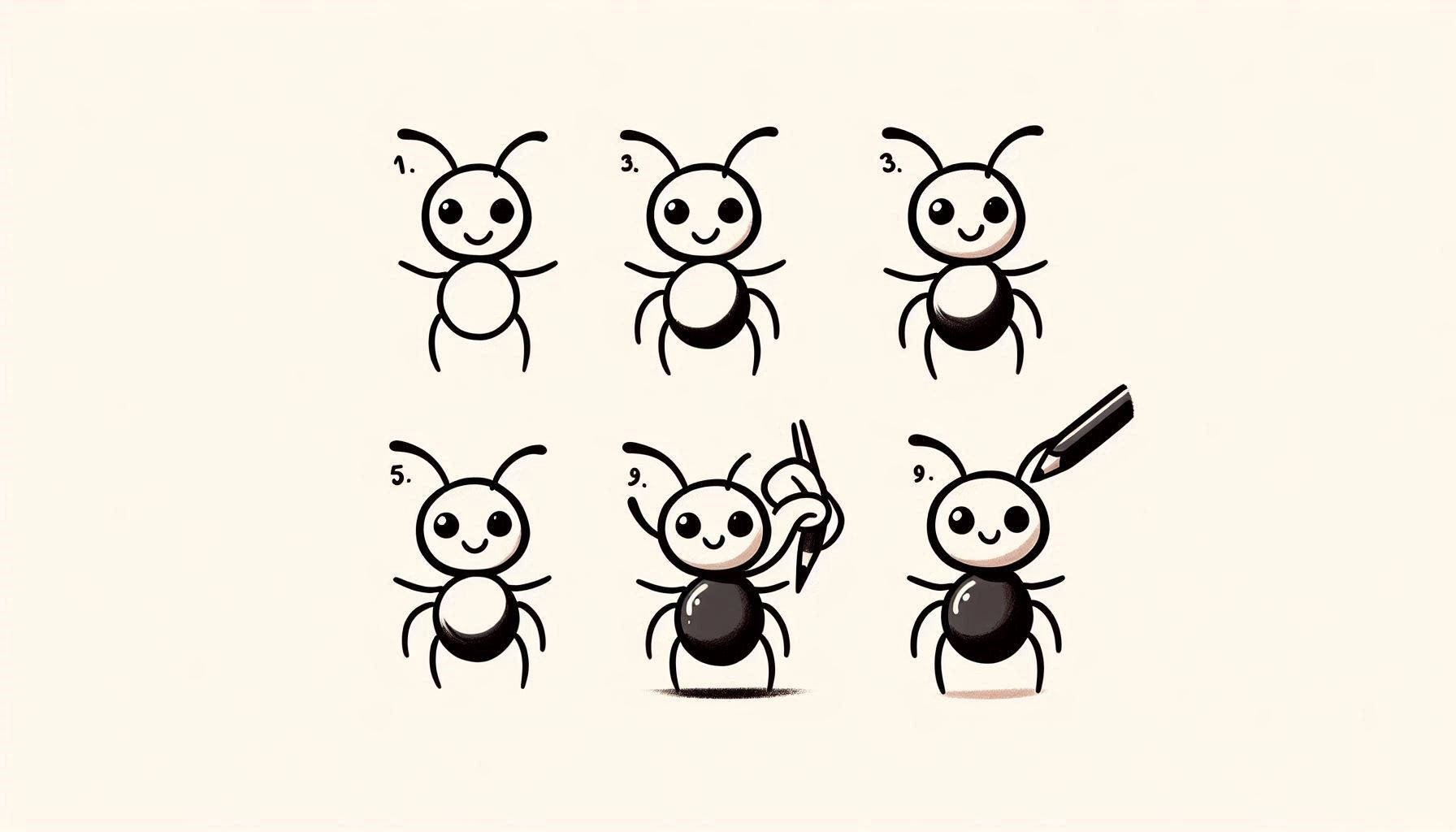 Read more about the article How to draw ant