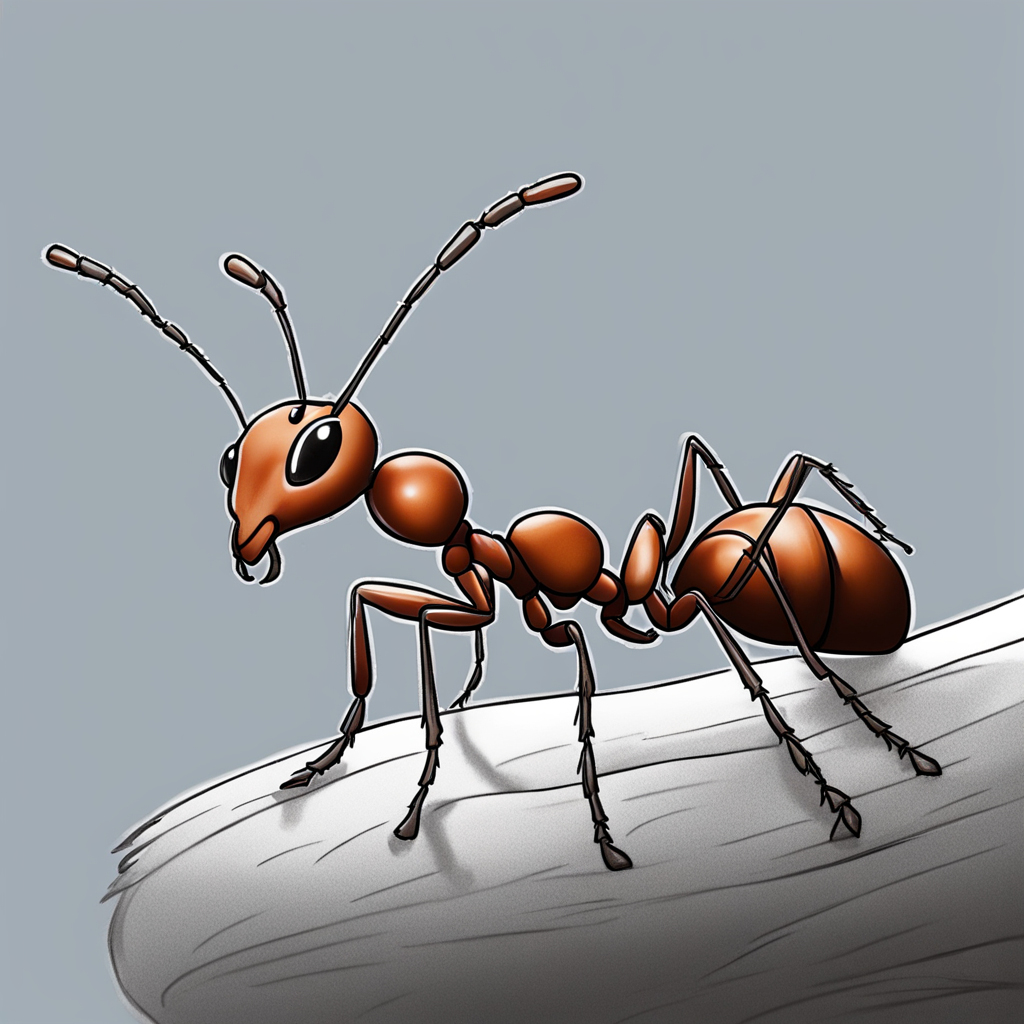 How to draw ant