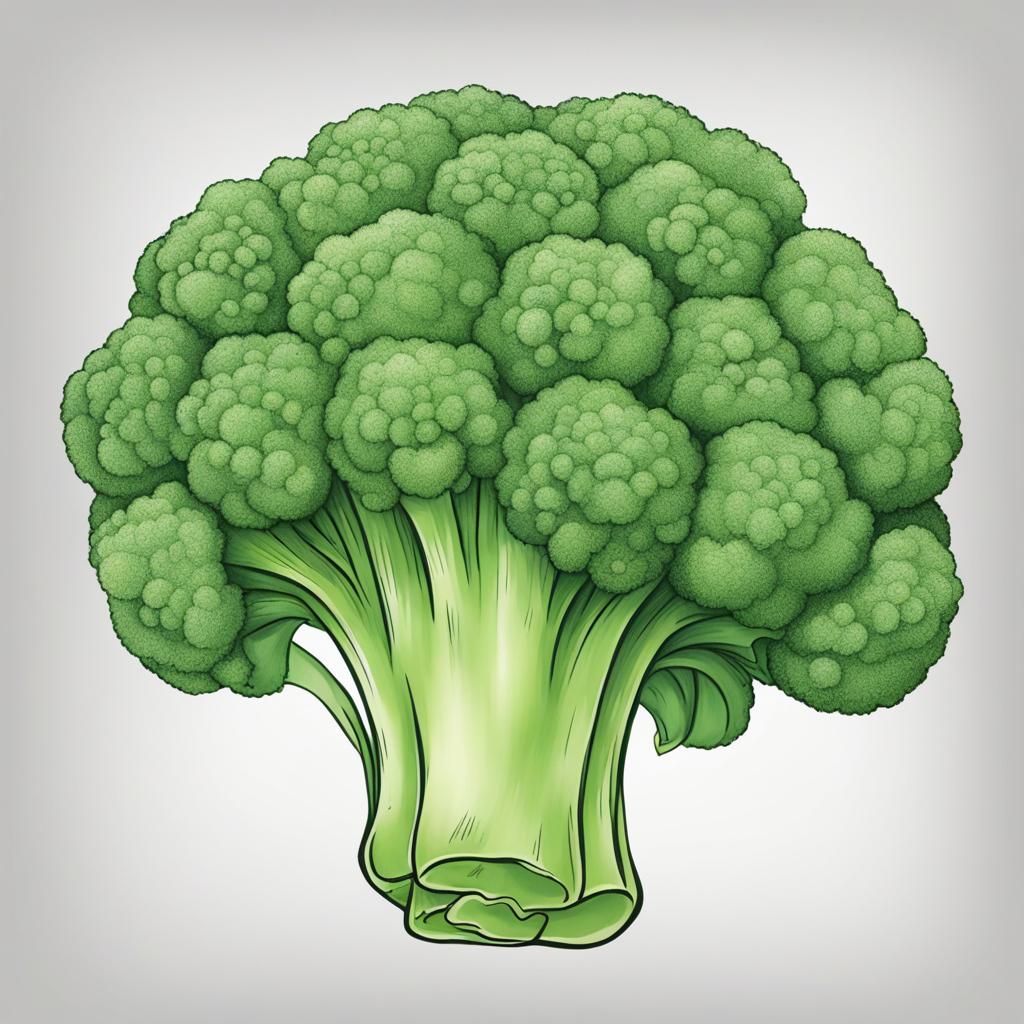 Read more about the article Broccoli Bliss: A Fun and Easy Guide to How to draw a broccoli!