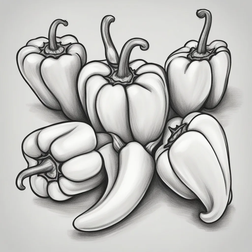 How to draw capsicum How to draw capsicum Trying drawing