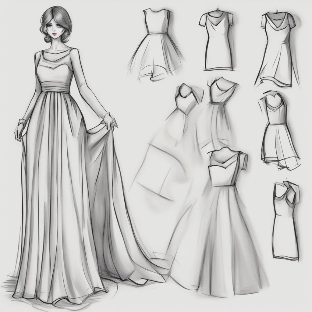 You are currently viewing How to draw a dress: Master the 7 step by step guide