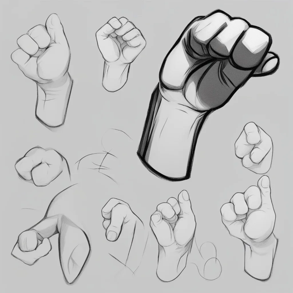 How to draw fist Trying drawing