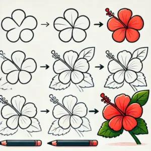 Read more about the article How to Draw Hibiscus: A Beginner’s Guide to Floral Illustration