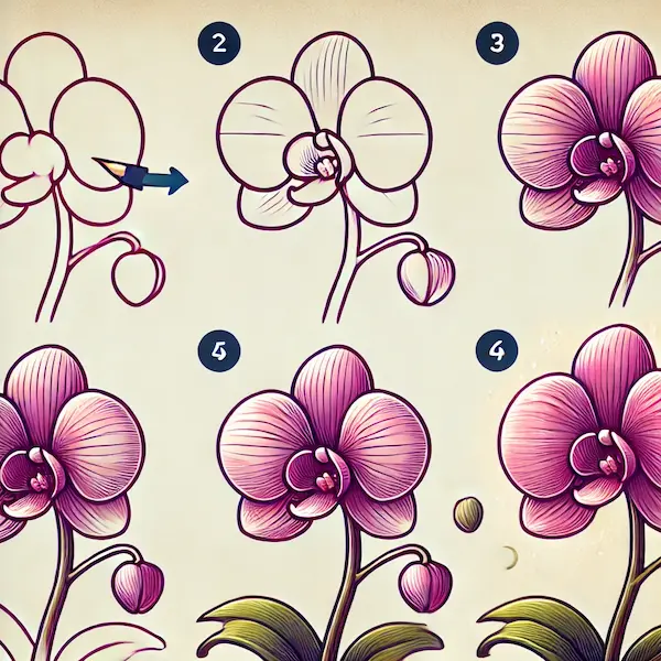 You are currently viewing How to Draw Orchids: A Step-by-Step Guide for Beginners