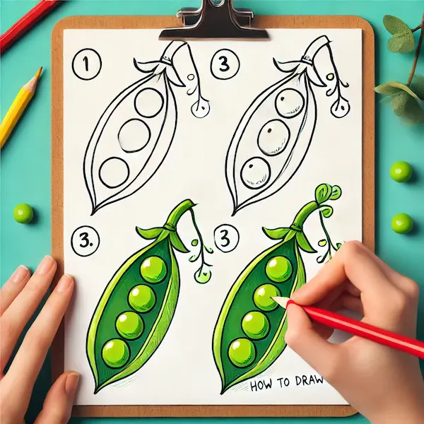 You are currently viewing How to Draw Peas: Your Ultimate Guide to Vegetable Art