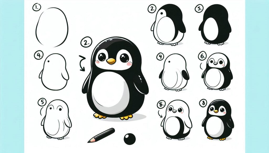 Draw Penguin