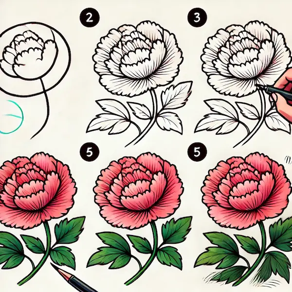 You are currently viewing Master the Art of Peony Drawing: Tips and Tricks for Beautiful Flowers