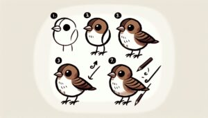 Read more about the article How to Draw Sparrow: 9 Easy Step-by-Step Guide to Sparrow Drawing