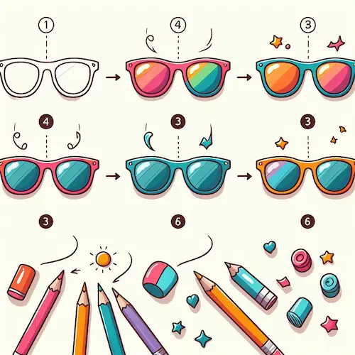 You are currently viewing How to Draw Sunglasses: Create Cool and Trendy Designs