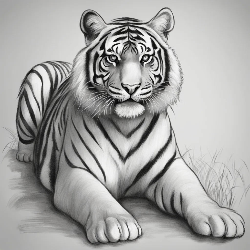 How to draw tiger How to draw tiger