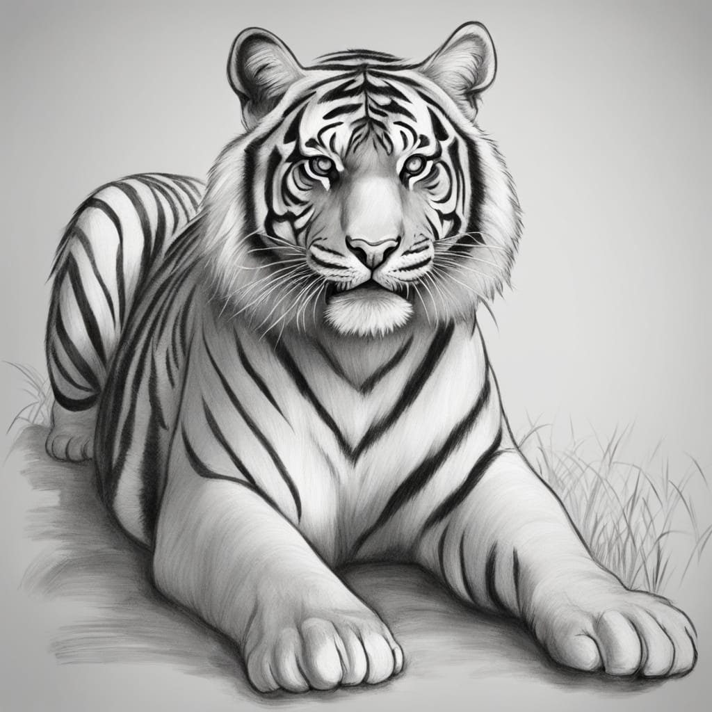 How To Draw Tiger Super Fun Step by step Guide To Tiger Drawing 