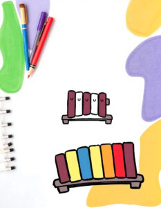 Read more about the article How to draw a xylophone: An 3 Easy Step-by-Step Guide to xylophone drawing