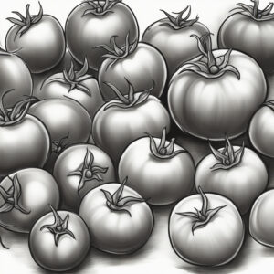 Read more about the article How to Draw a Tomato Step by Step