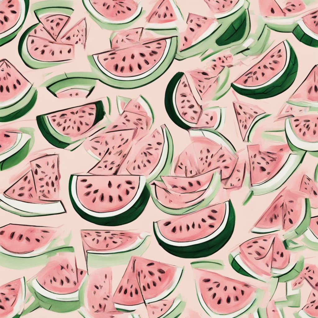 Watermelon drawing How to draw a watermelon