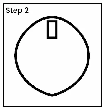 apple drawing step 2 01 How to draw an apple step 2