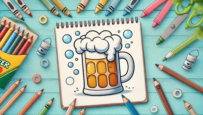 You are currently viewing Easy Beer Drawing Guide for Beginners