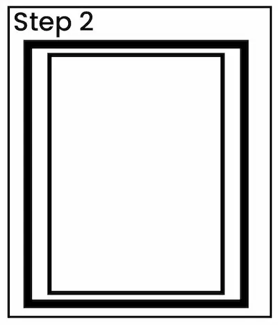 book drawing step 2 01 Draw a book Step 2