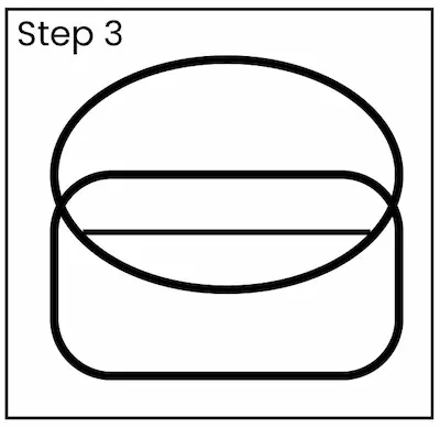 bread drawing step 3 01 Draw bread step 3