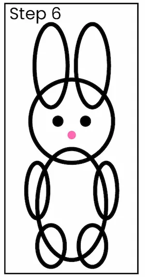 bunny drawing step 6 01 Bunny Drawing step 6