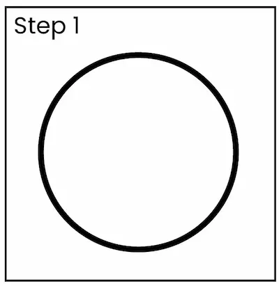 cat drawing step 1 01 How to draw a cat step 1