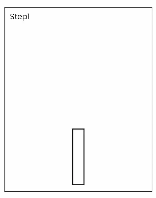 familytreedrawing1 01 Family tree drawing step 1
