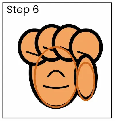 fist drawing step 6 01 Fist drawing step 6