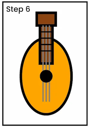 guitar drawing step 6 01 How to draw guitars step 6