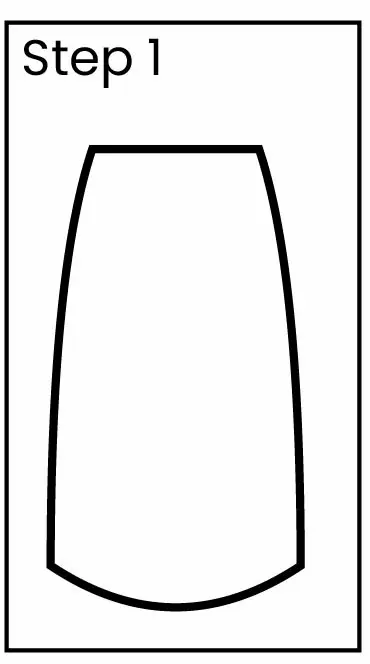 ladyfingerdrawing 01 How to draw Lady finger Step 1