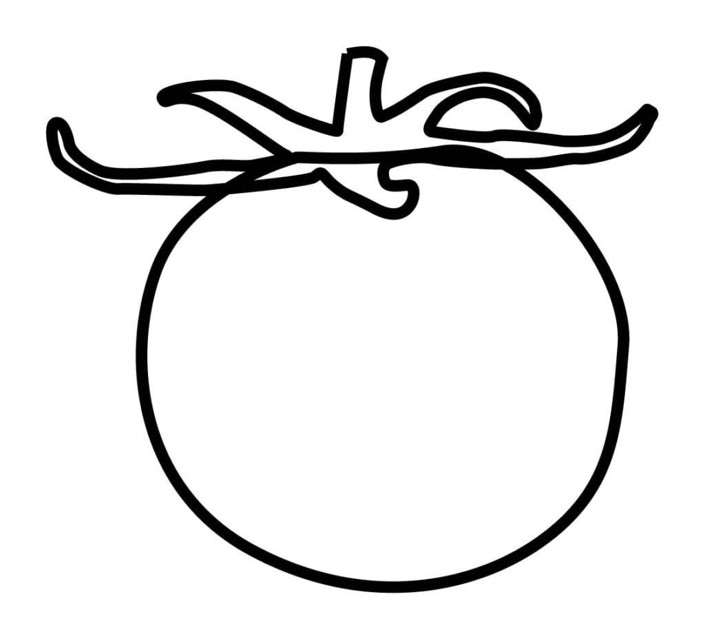 How to Draw a Tomato