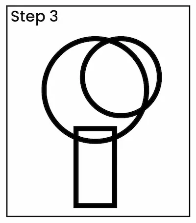 tree drawing step 3 01 How to draw tree step 3