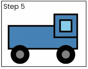 truck drawing step 5 01 Truck drawing step 5