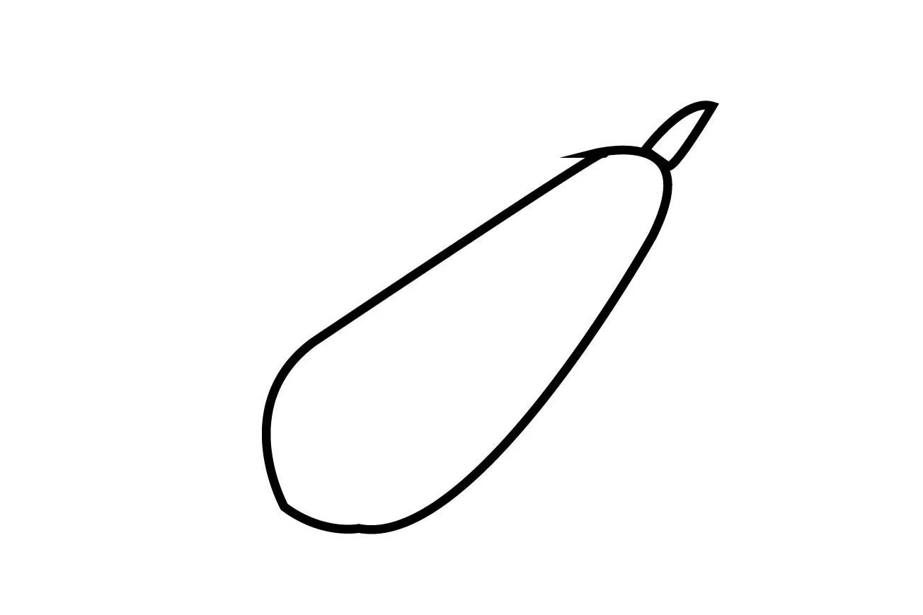 zucchini draw 2 01 edited How to Draw Zucchini